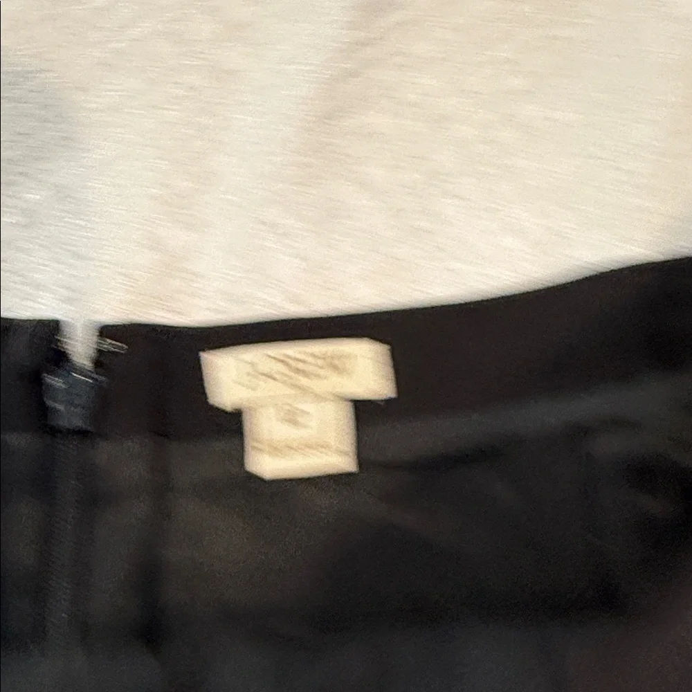 J. Crew Elegant Black Mini Skirt